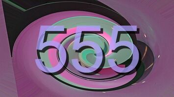 Three fives are angel numbers