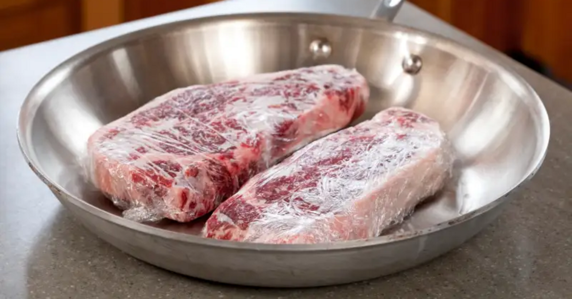How to defrost meat
