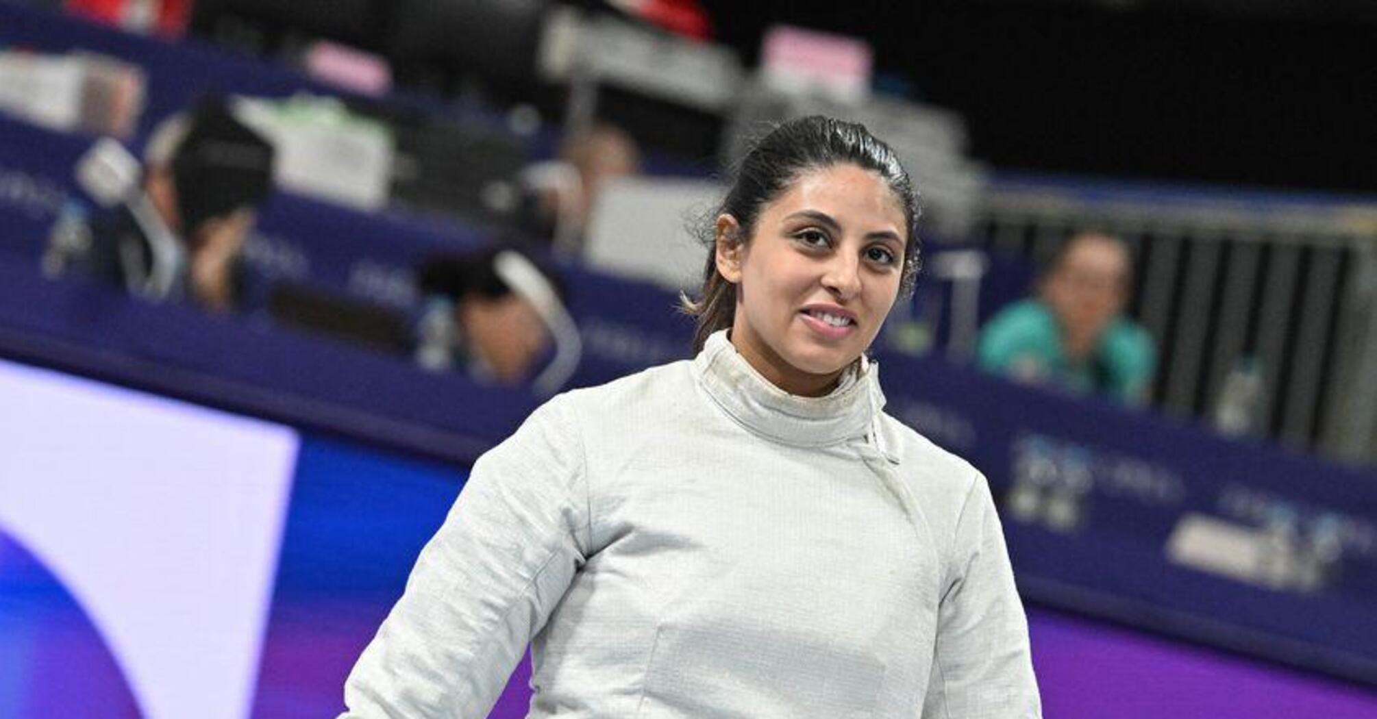 Egyptian fencer competes at Olympics while seven months pregnant