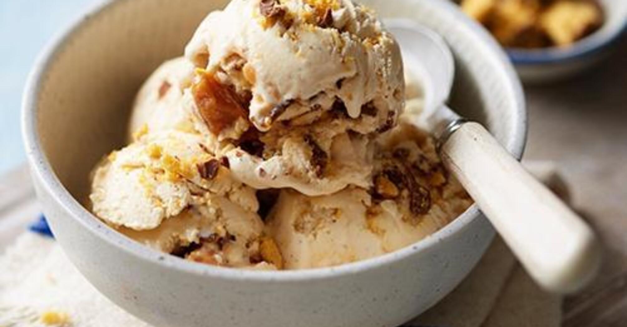 Maple Honeycomb Ice Cream