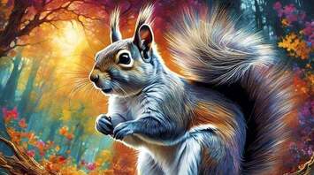 What does it mean to see a squirrel?