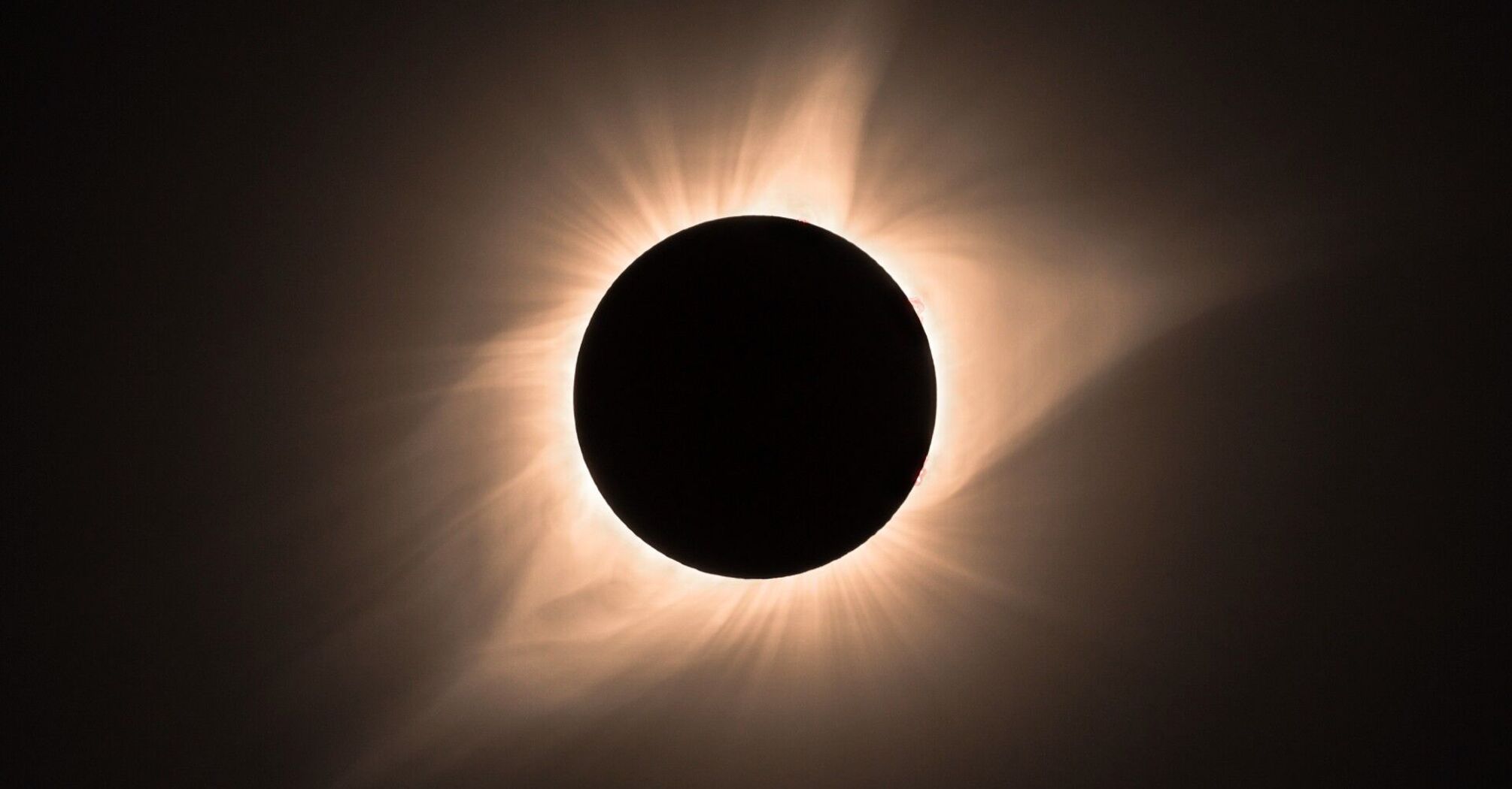 The solar corona at the time of an eclipse