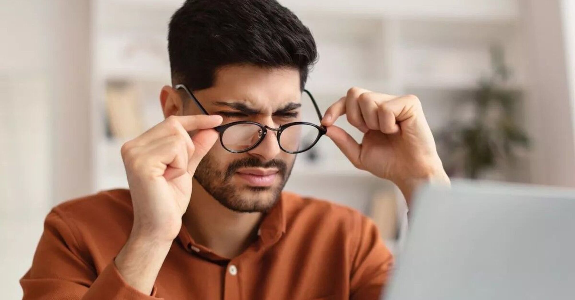 Man in glasses