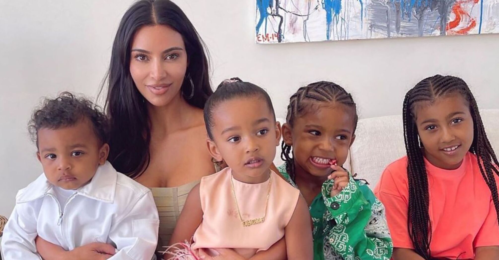 Kim Kardashian Discusses Relationship Status and Kids' Playful Matchmaking