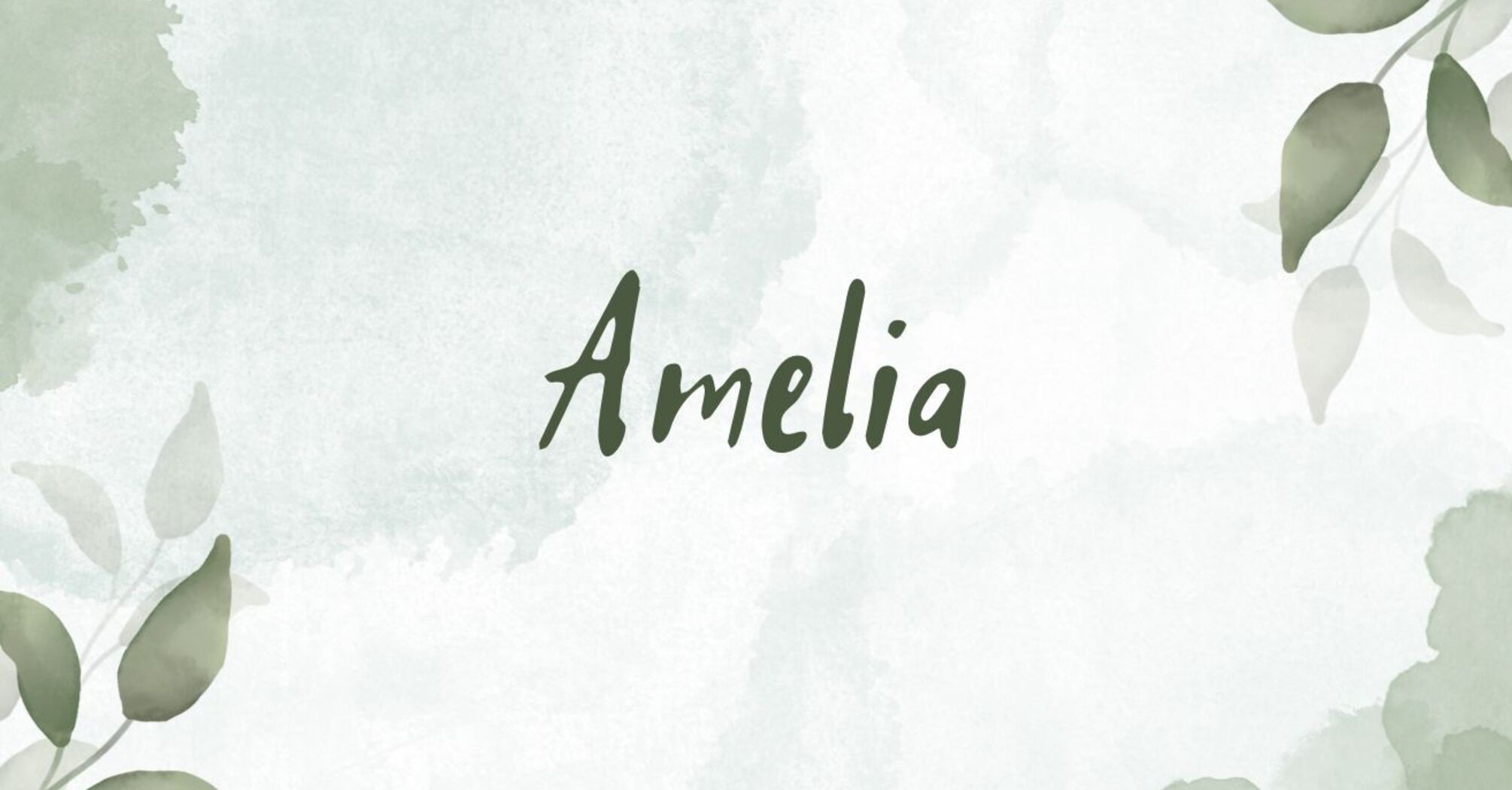 Meaning of the name Amelia