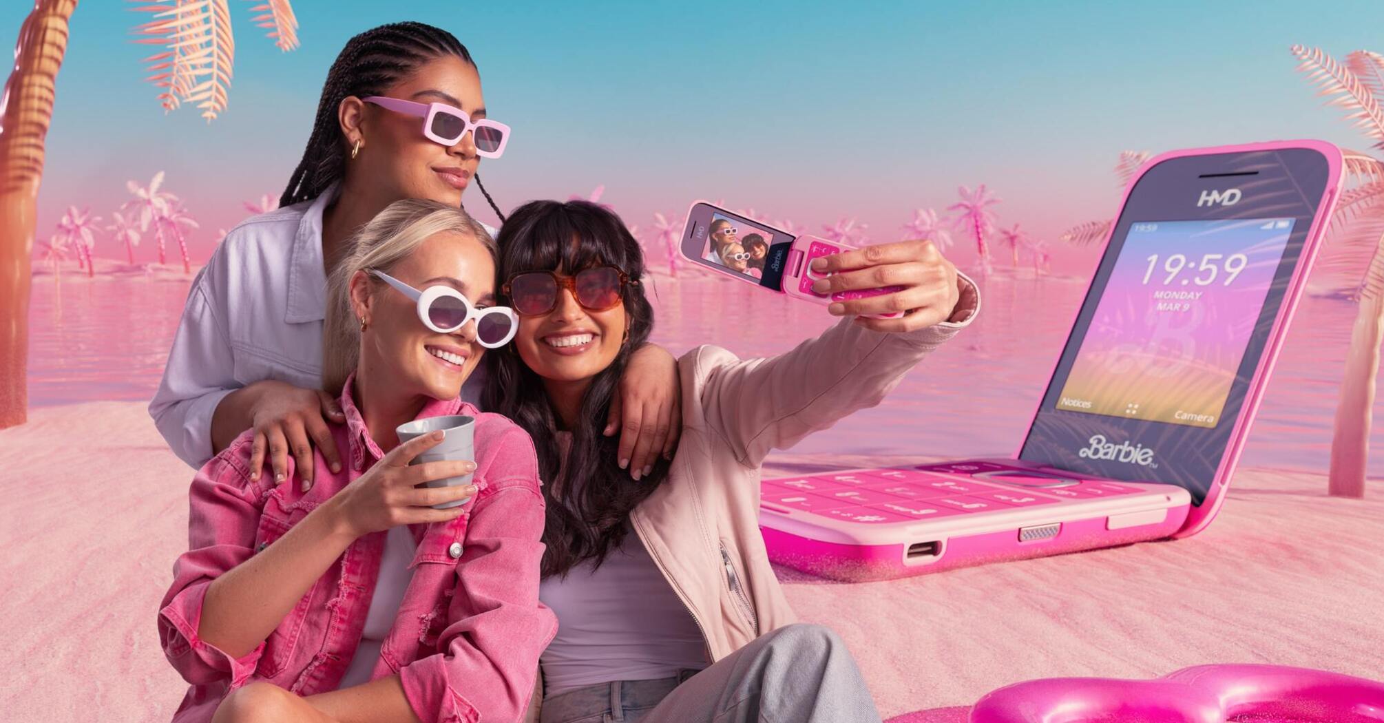 HMD Launches Barbie Flip Phone: A Charming Device for Digital Detox