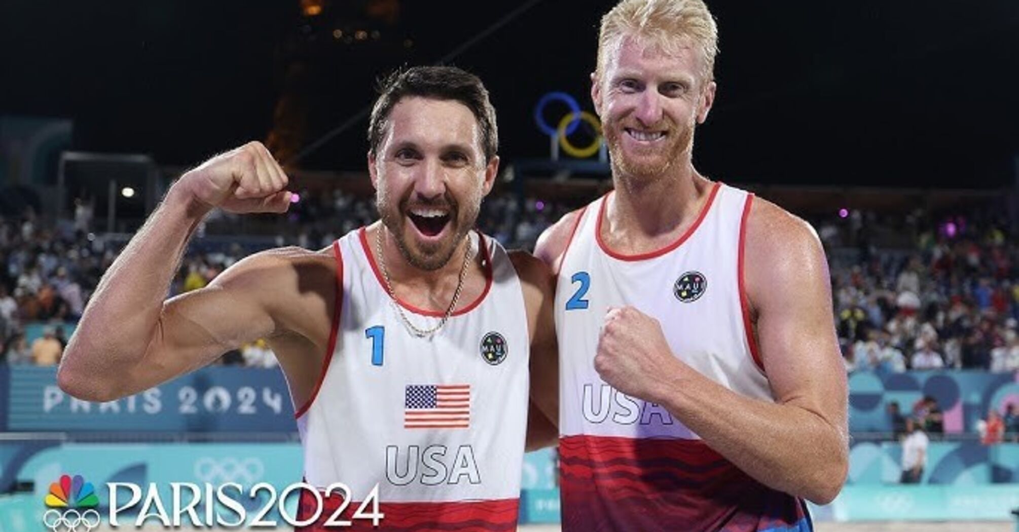 American duo Budinger and Evans secure spot in Paris Olympics knockout round