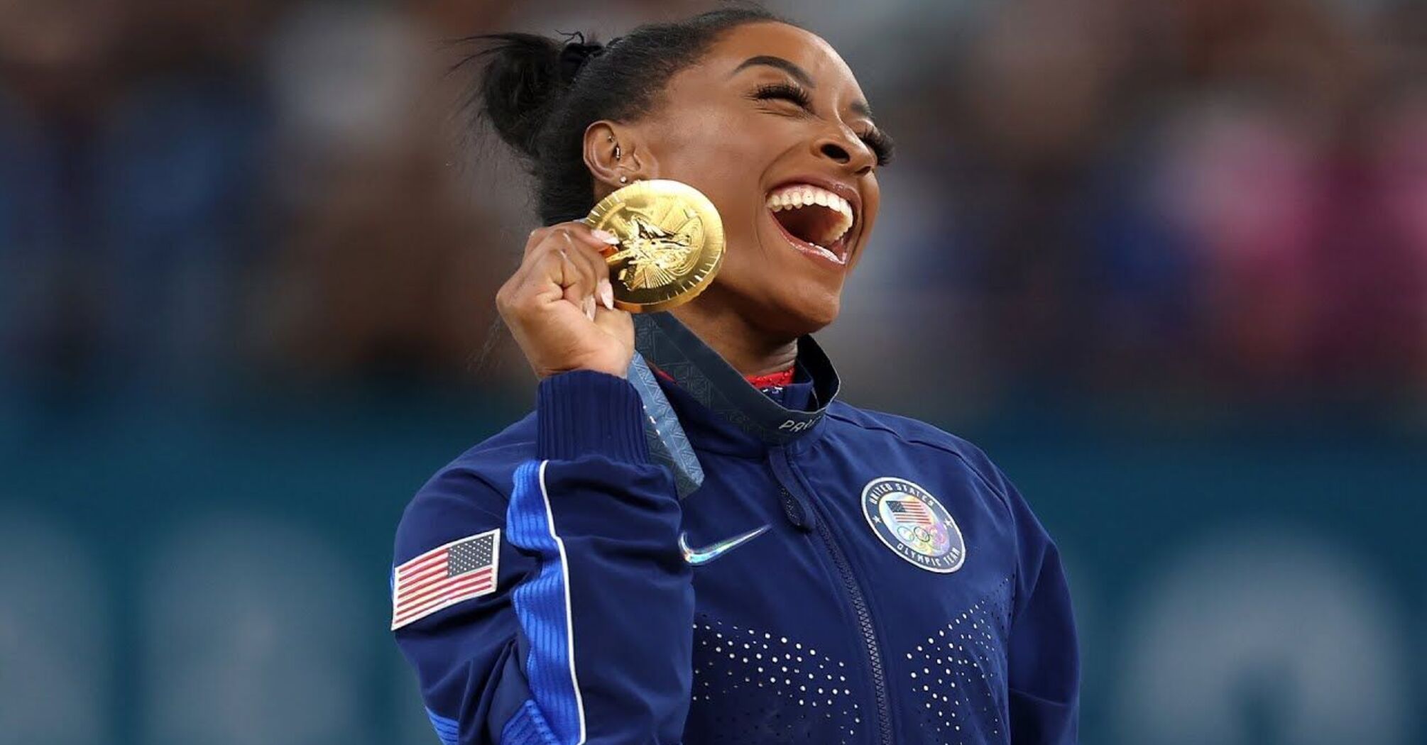 Simone Biles clinched her 10th Olympic medal