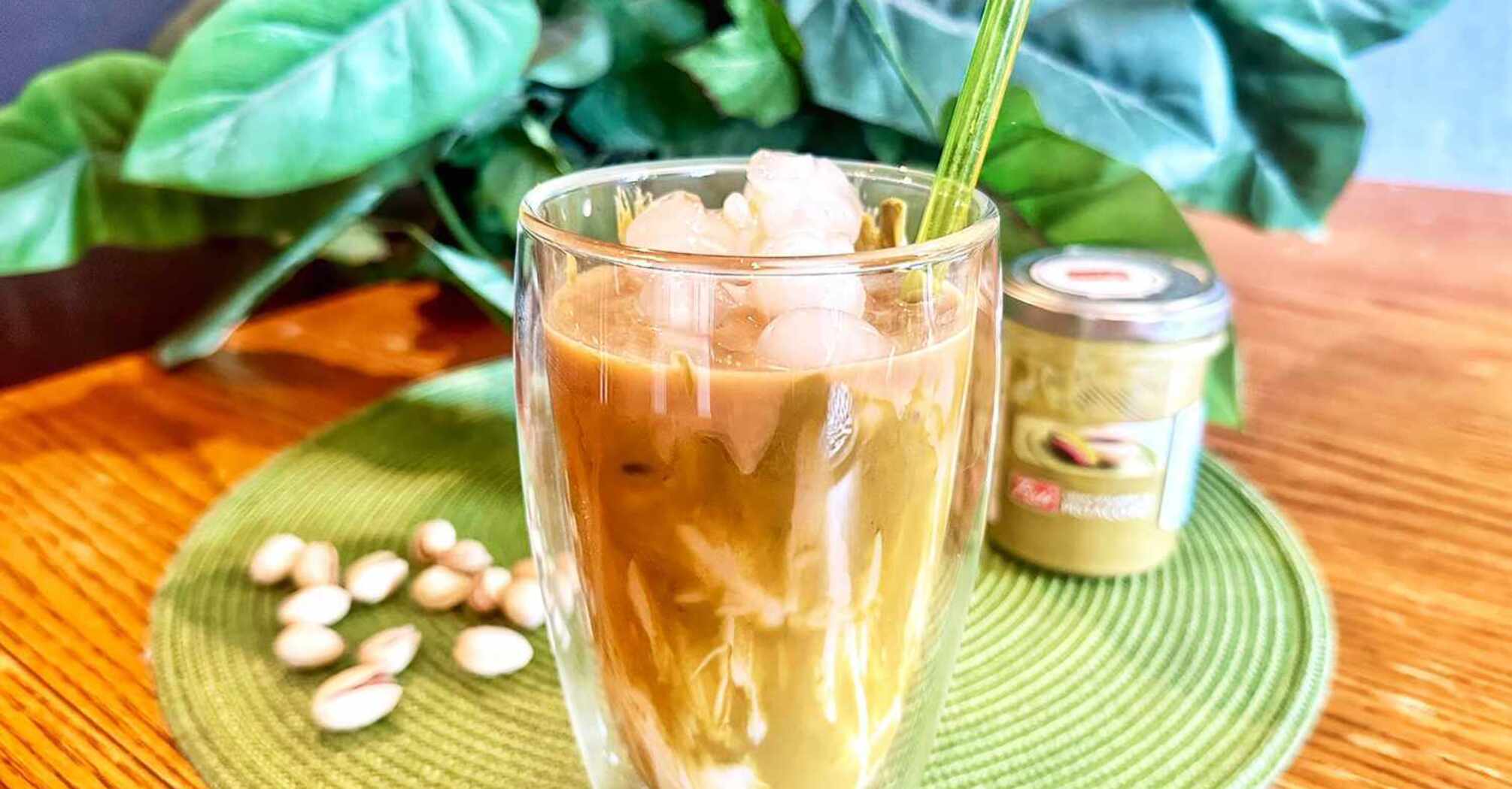 Iced Pistachio Latte