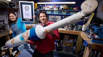 The world’s largest electric toothbrush