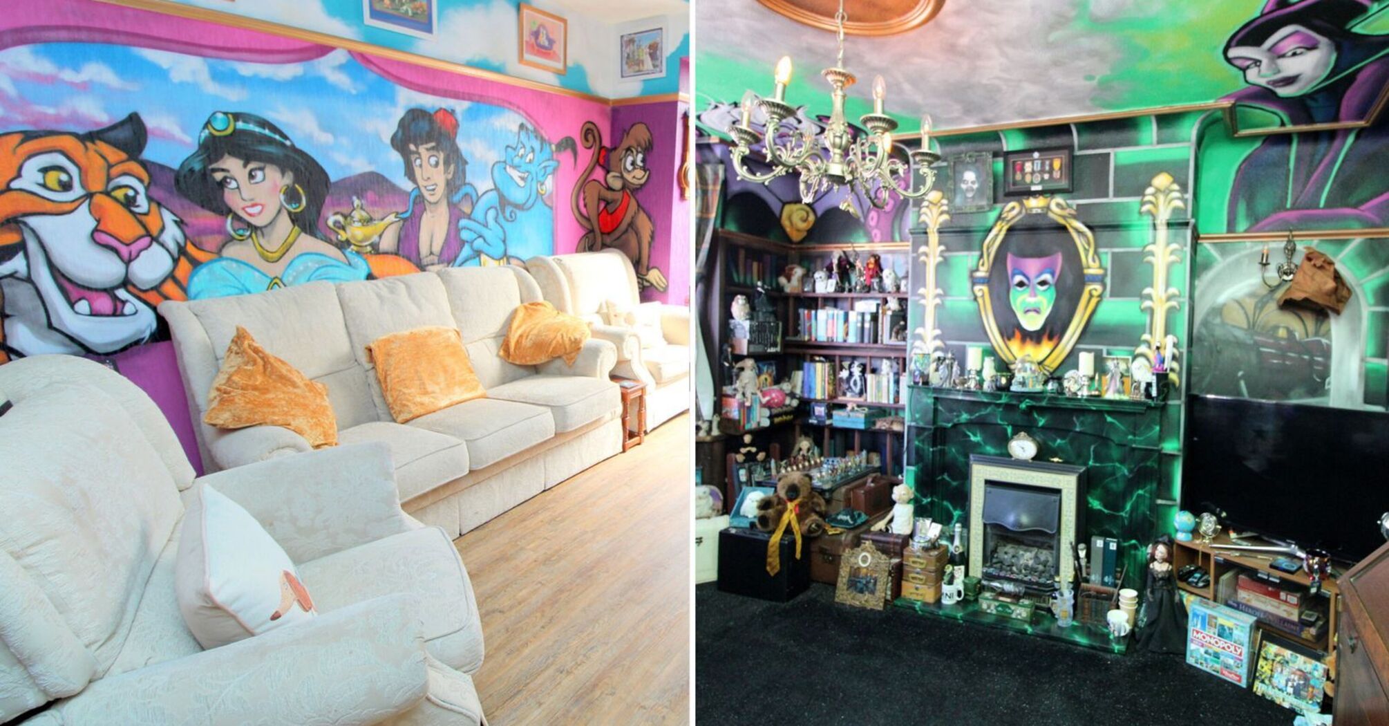 Disney superfan's home