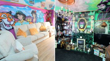 Disney superfan's home