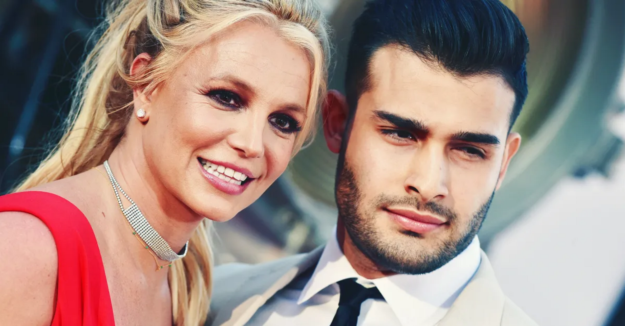 Britney Spears and Sam Asghari