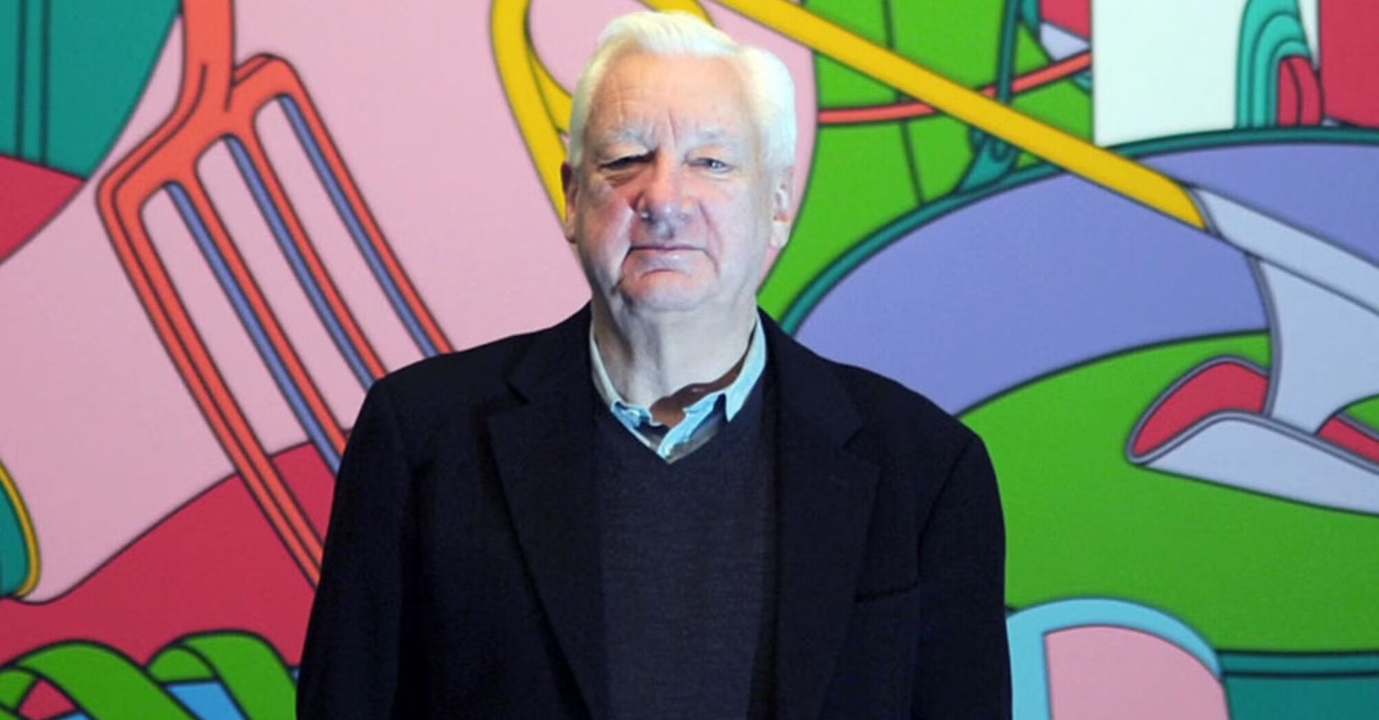 Influential Artist Sir Michael Craig-Martin Discusses Criticism and Creativity