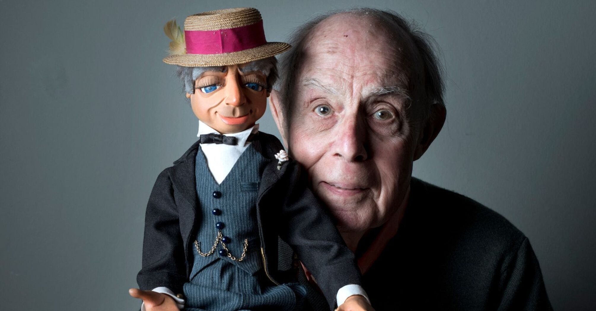 David Graham with Parker from Thunderbirds