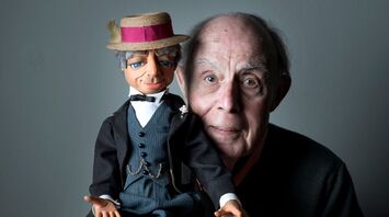 David Graham with Parker from Thunderbirds