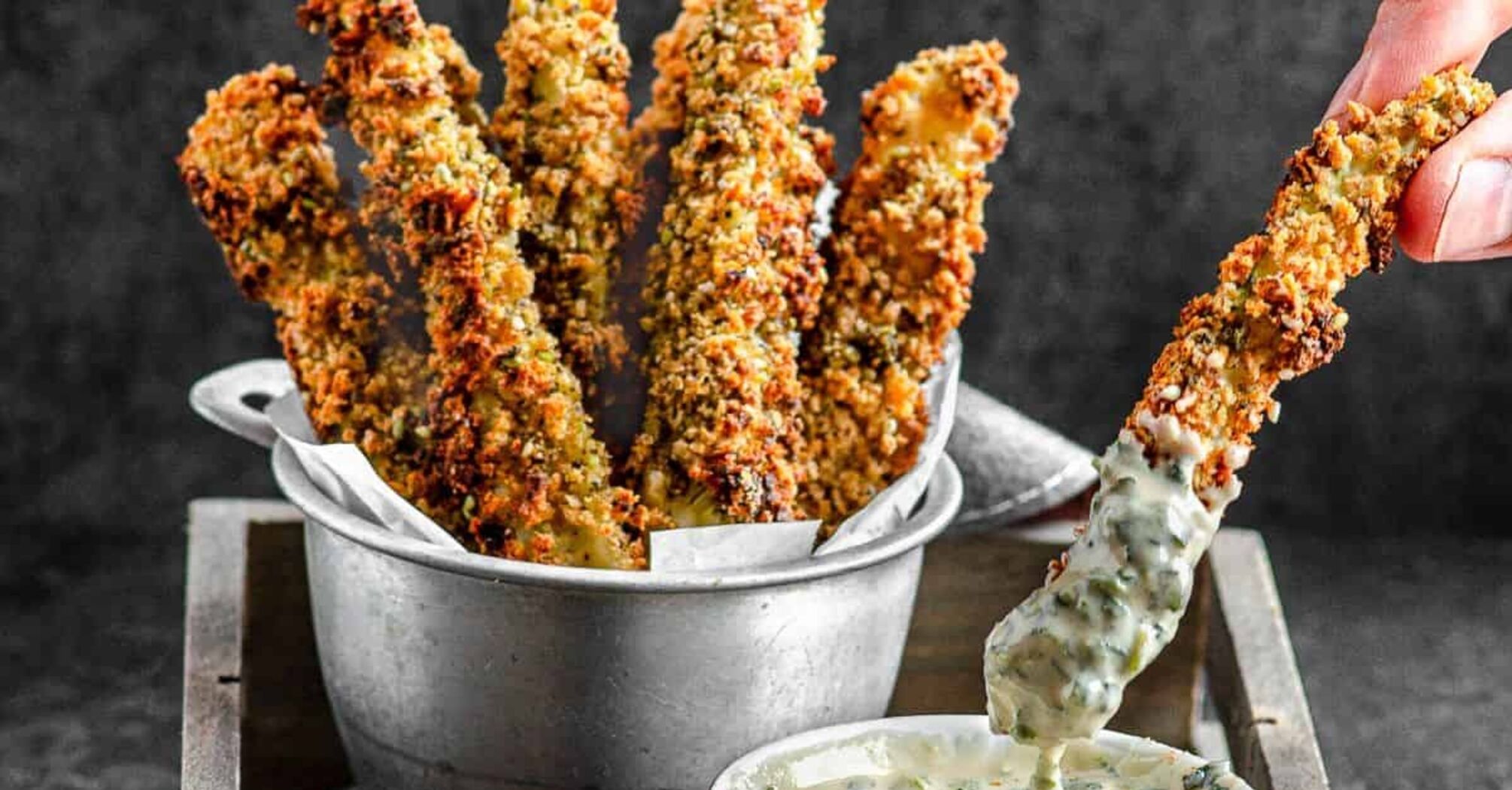 Crispy and Quick Zucchini Fries