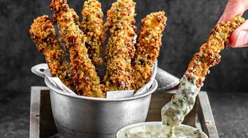 Crispy and Quick Zucchini Fries