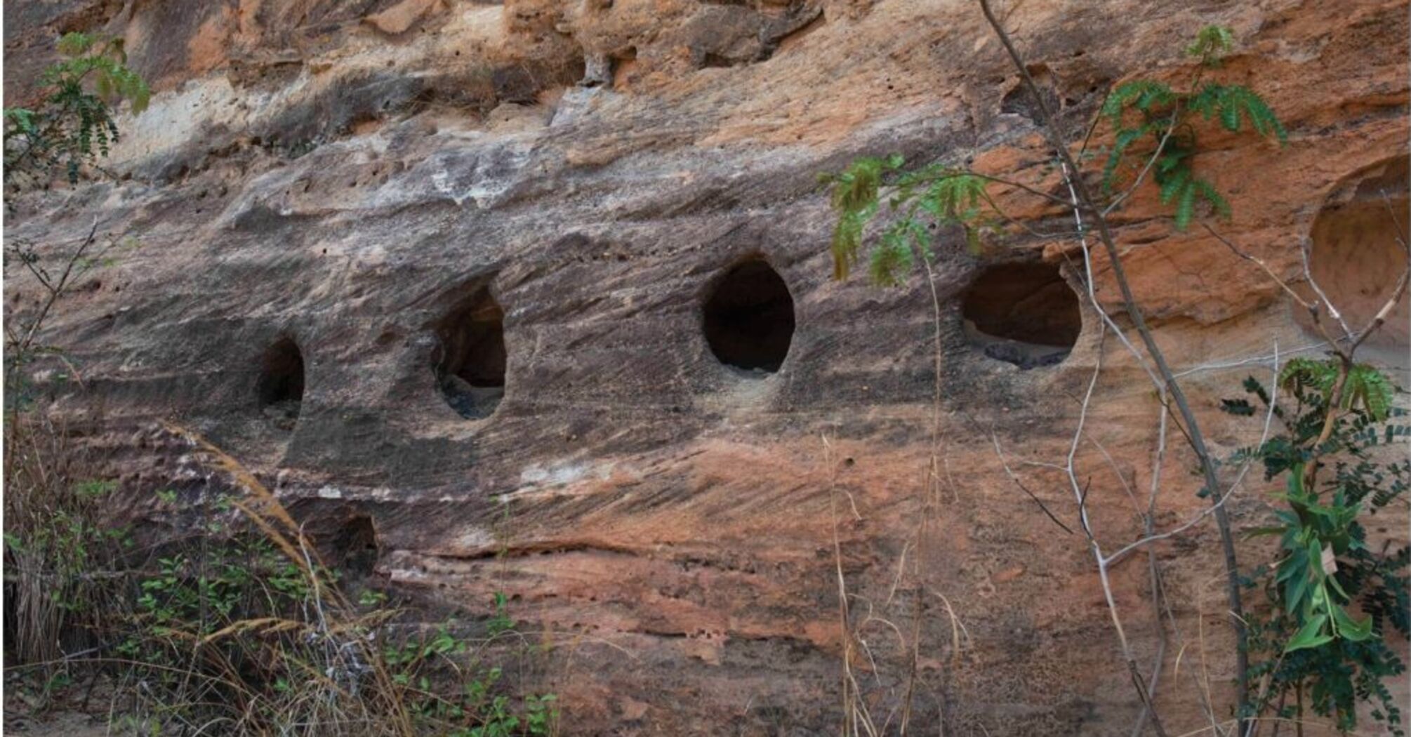 Enigmatic rock-cut architecture at Teniky