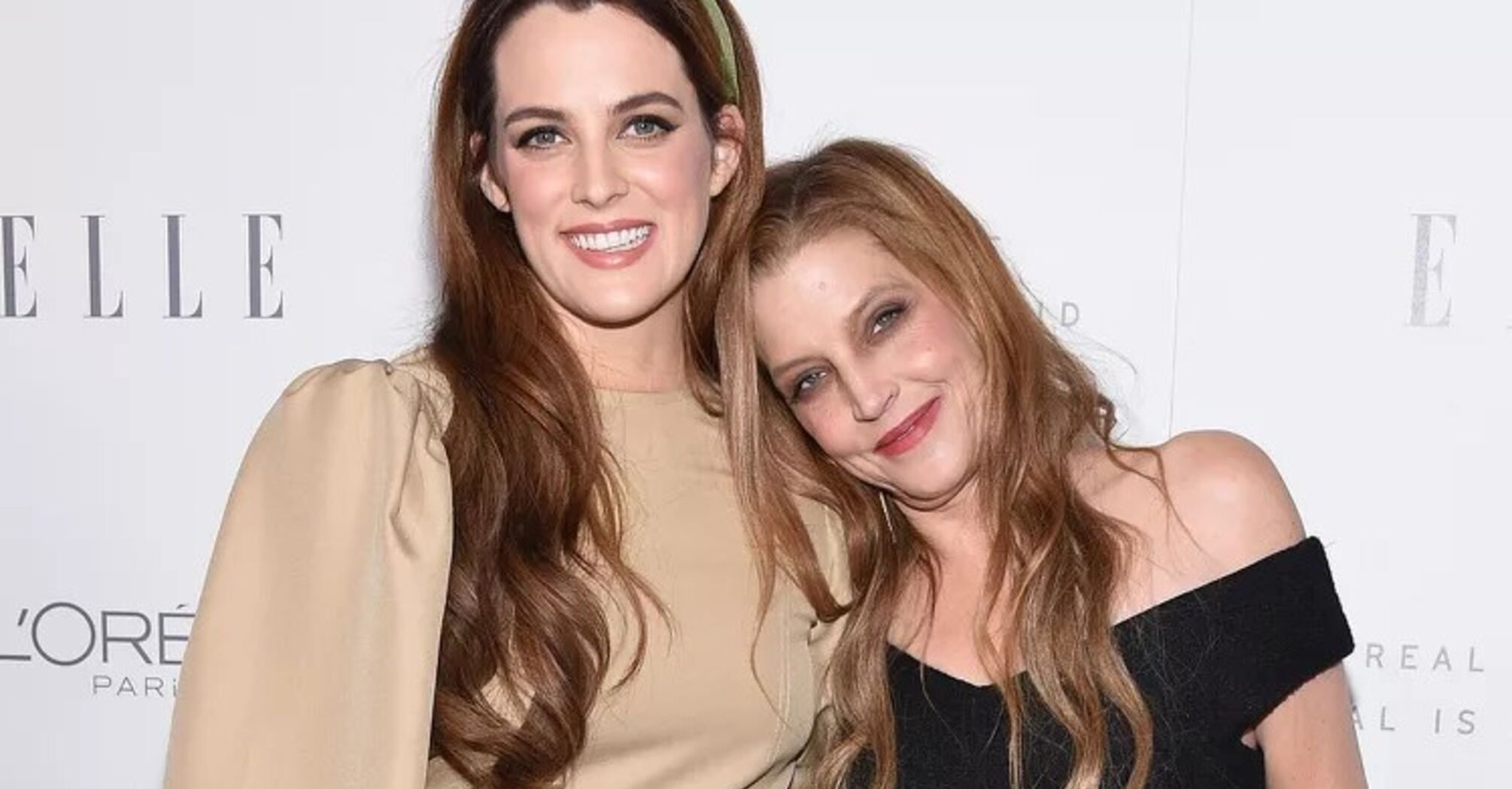 Riley Keough and Lisa Marie Presley