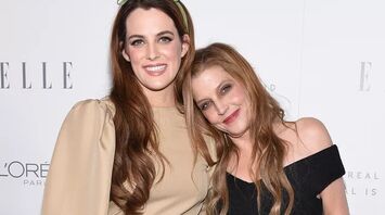 Riley Keough and Lisa Marie Presley