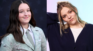 Bella Ramsey and Maisy Stella