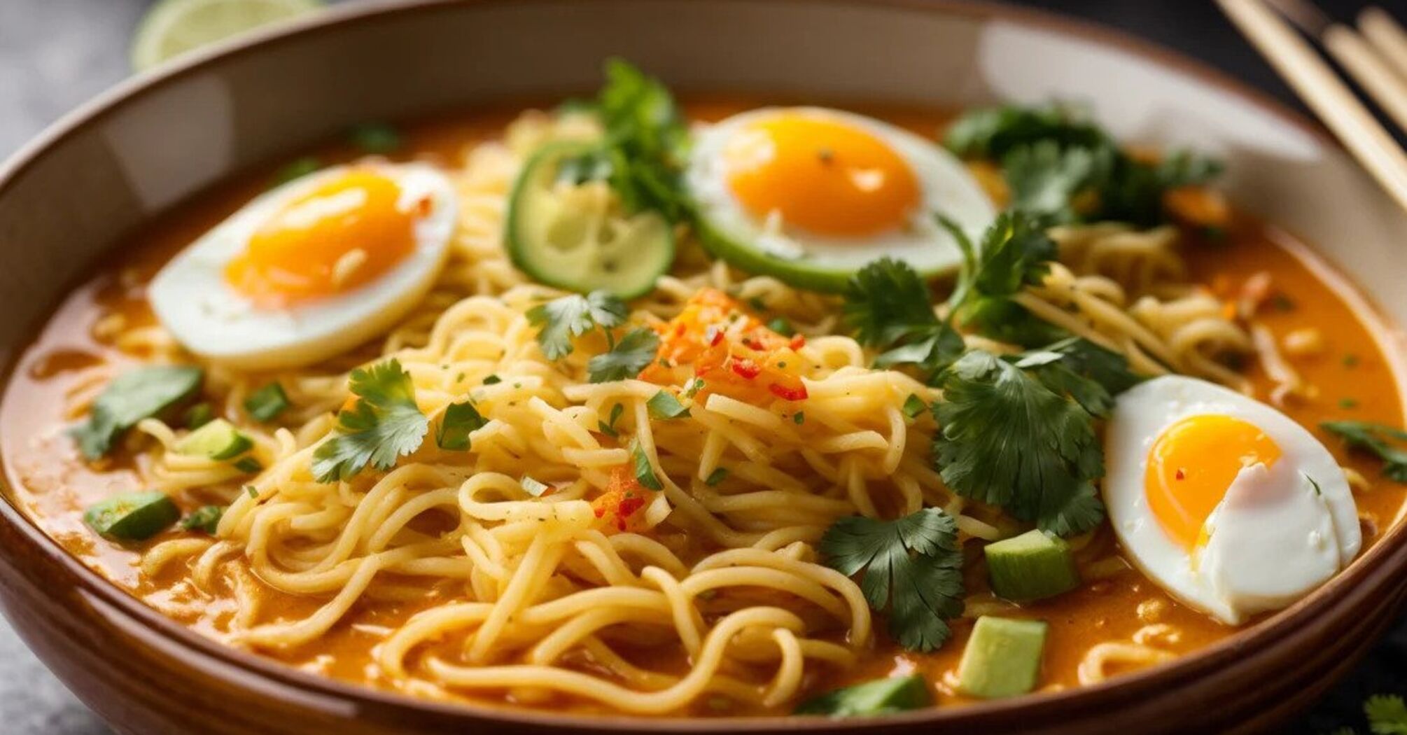 Extremely Tasty Coconut Curry Ramen