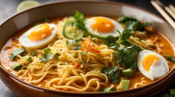 Extremely Tasty Coconut Curry Ramen