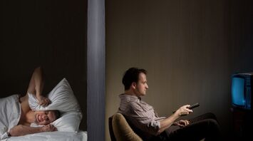 Man Comes Up with Unique Solution for Noisy Neighbors