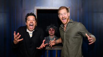 Jimmy Fallon and Prince Harry