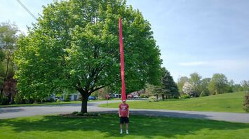 Joshua Kiser broke the world record for the tallest hat