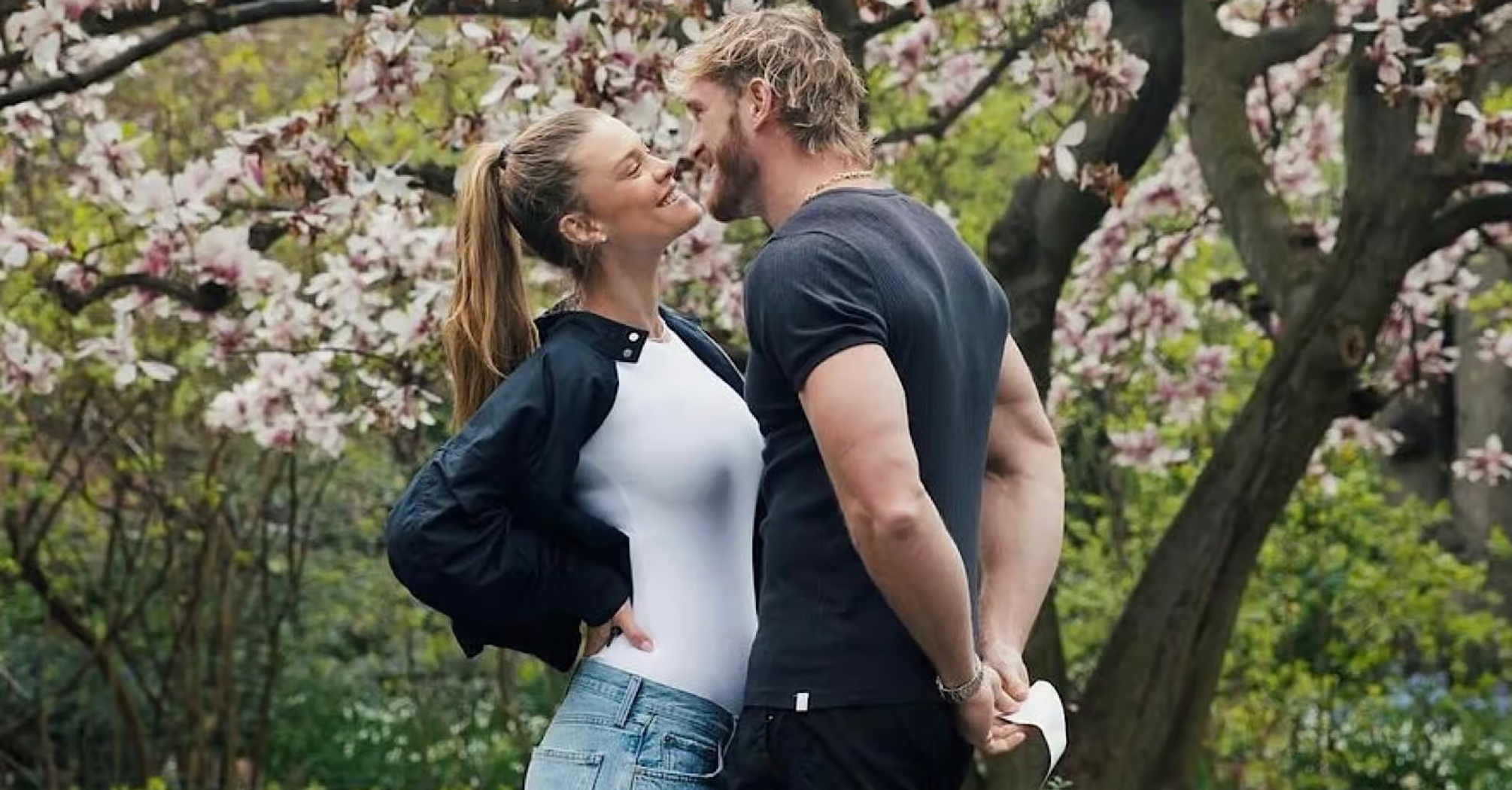 Logan Paul and Nina Agdal