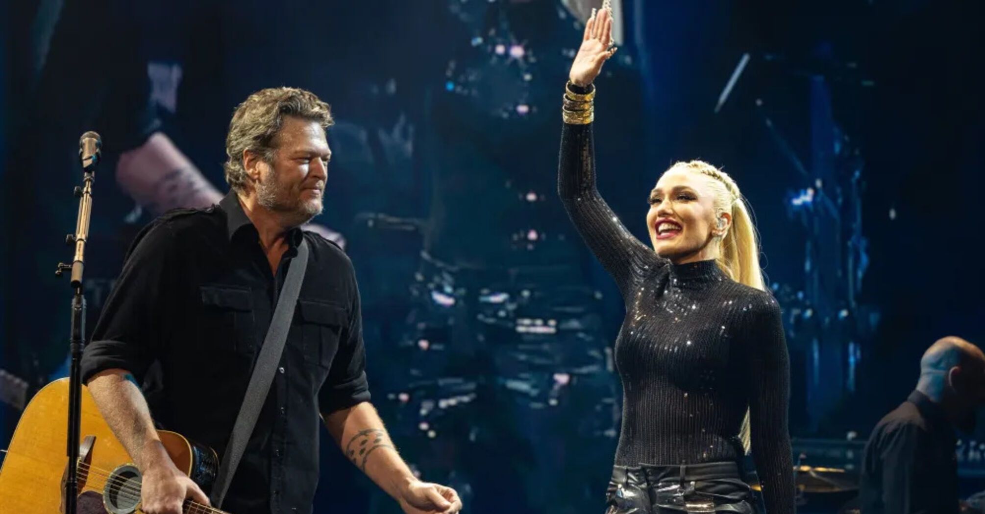 Gwen Stefani and Blake Shelton Show Extra Cute New Family Member