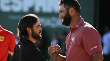 Angel Hidalgo and Jon Rahm