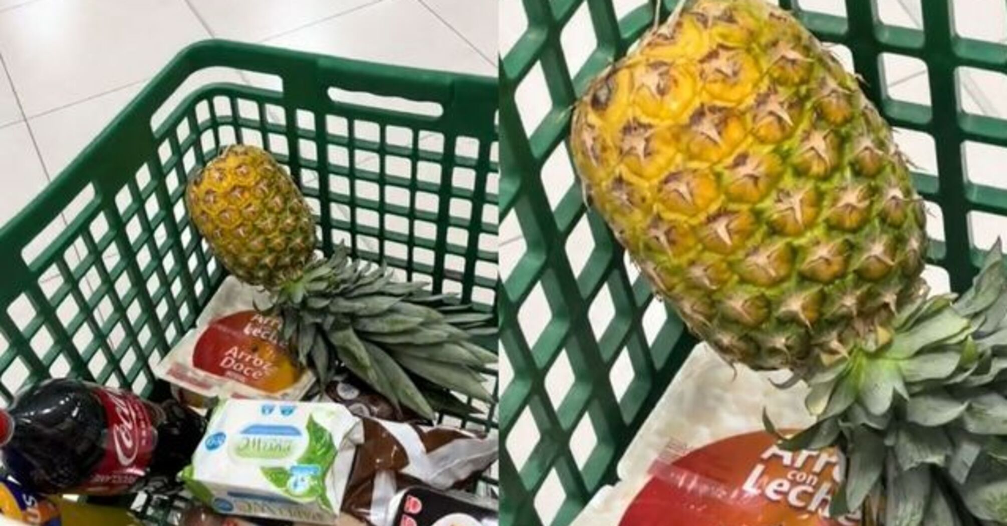 Spanish Supermarket Shoppers Find Romance Through Viral Fruit Craze