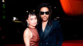 Lenny Kravitz Says He Can Be an 'Embarrassing' Dad for Daughter Zoë Sometimes