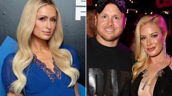 Paris Hilton Dances with Heidi Montag's Kids After Wildfires Displace Both Families