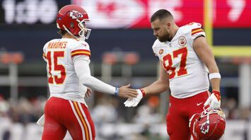 Why Patrick Mahomes Expects Travis Kelce to "Step Up" During NFL Playoffs