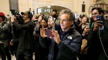 Severance Cast Surprises Fans with Unique Pop-Up at NYC's Grand Central Station to Promote Season 2