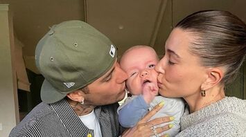 See the Adorable Justin Bieber’s Photo With Baby Jack