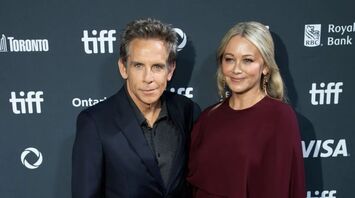 Ben Stiller and Christine Taylor