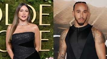 Sofía Vergara and Lewis Hamilton