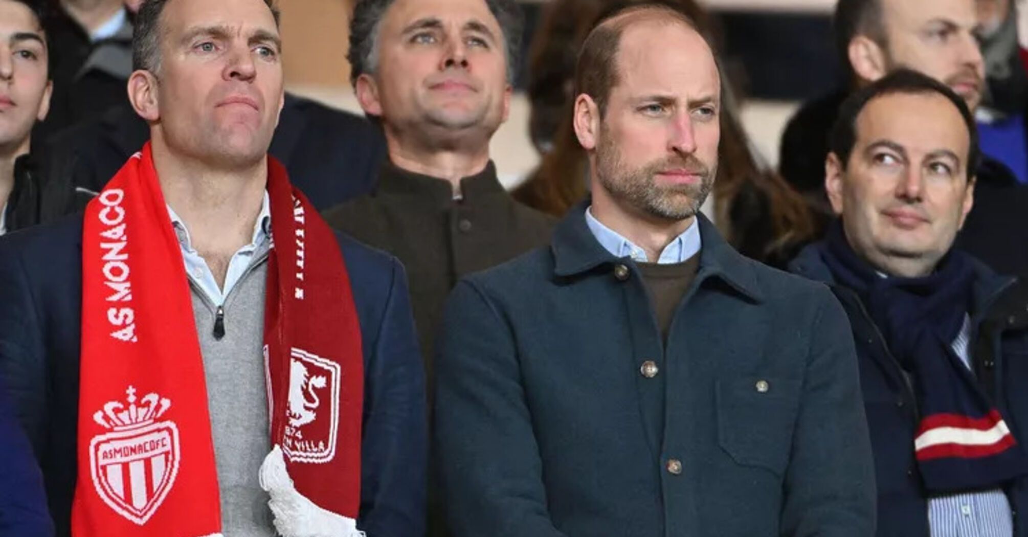 Prince William Attends UEFA Champions League Match in Monaco Following Kate Middleton's Remission Announcement