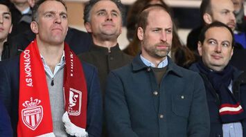 Prince William Attends UEFA Champions League Match in Monaco Following Kate Middleton's Remission Announcement