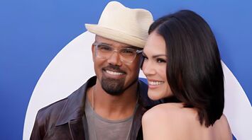 Shemar Moore and Jesiree Dizon