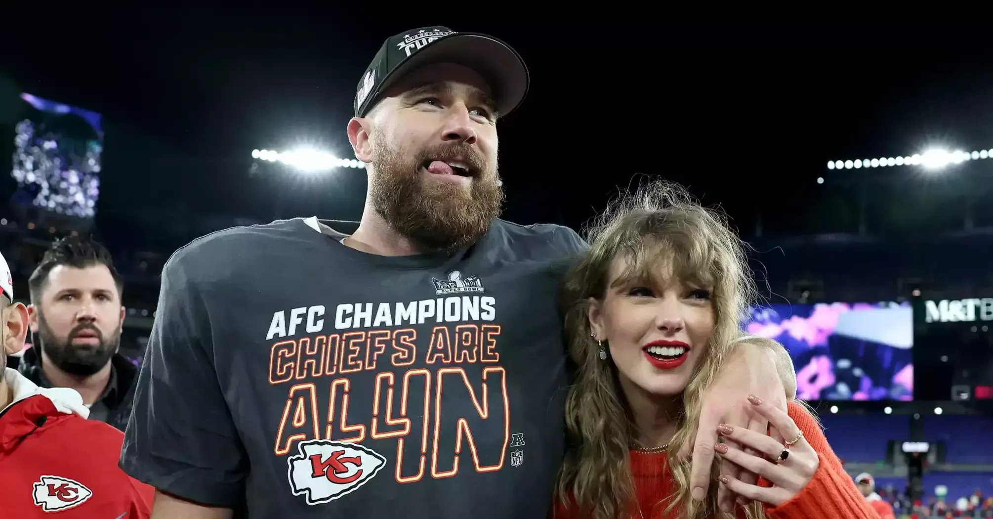 Taylor Swift and Travis Kelce's Cute Offcamera Moments at the Chiefs NFL Game