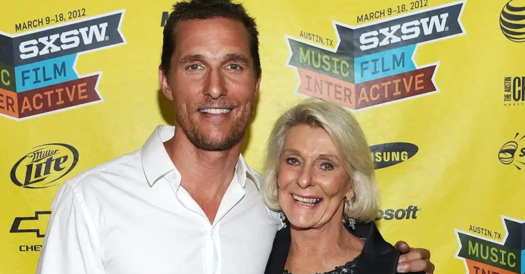 Kay McConaughey and Matthew McConaughey