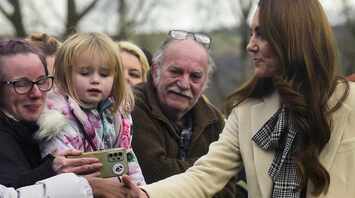 Kate Middleton Steps Out of Royal Convoy to Greet Young Fan: ‘So Lovely’