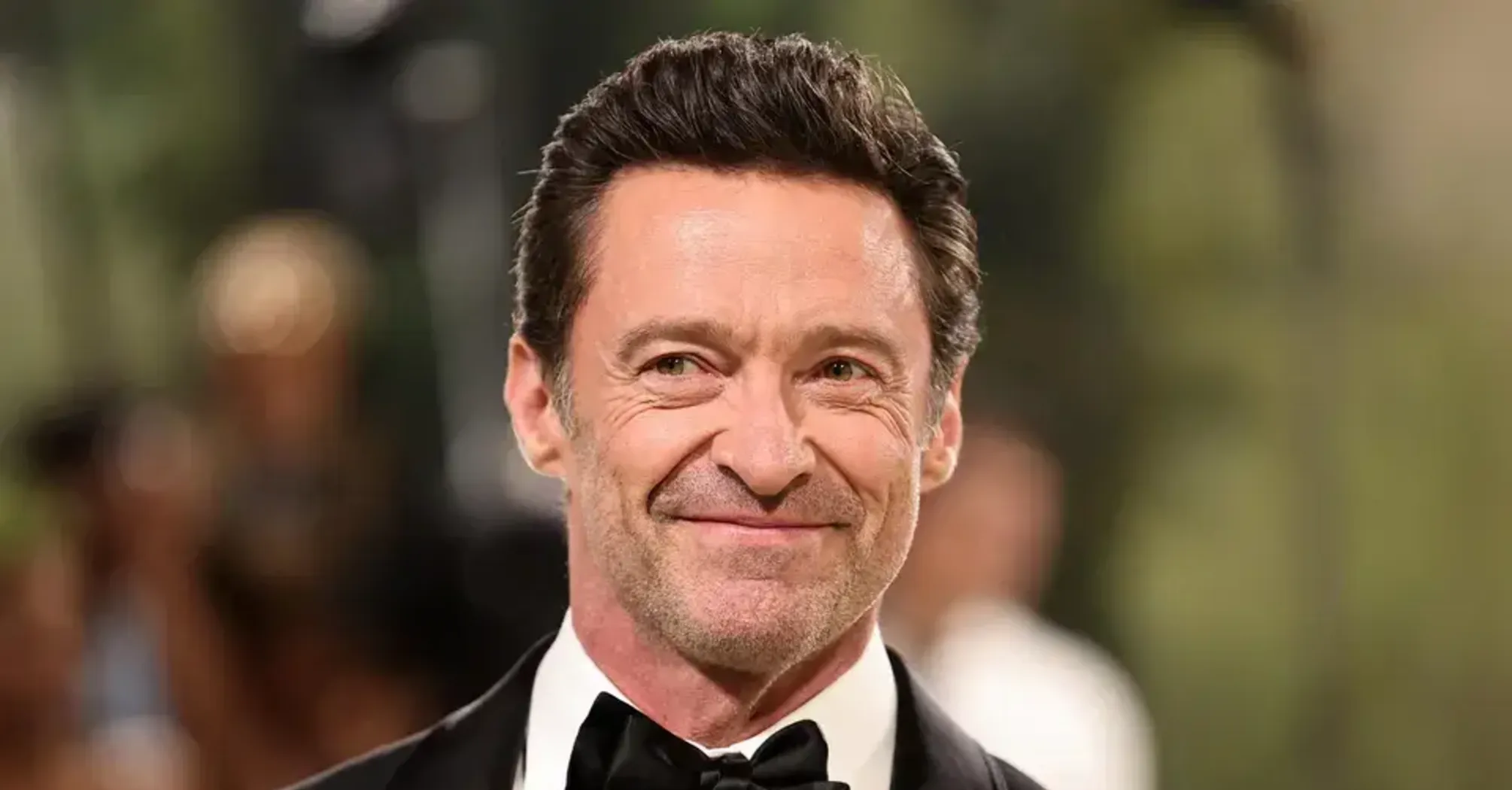 Hugh Jackman Attends Sutton Foster’s "Once Upon a Mattress" Performance