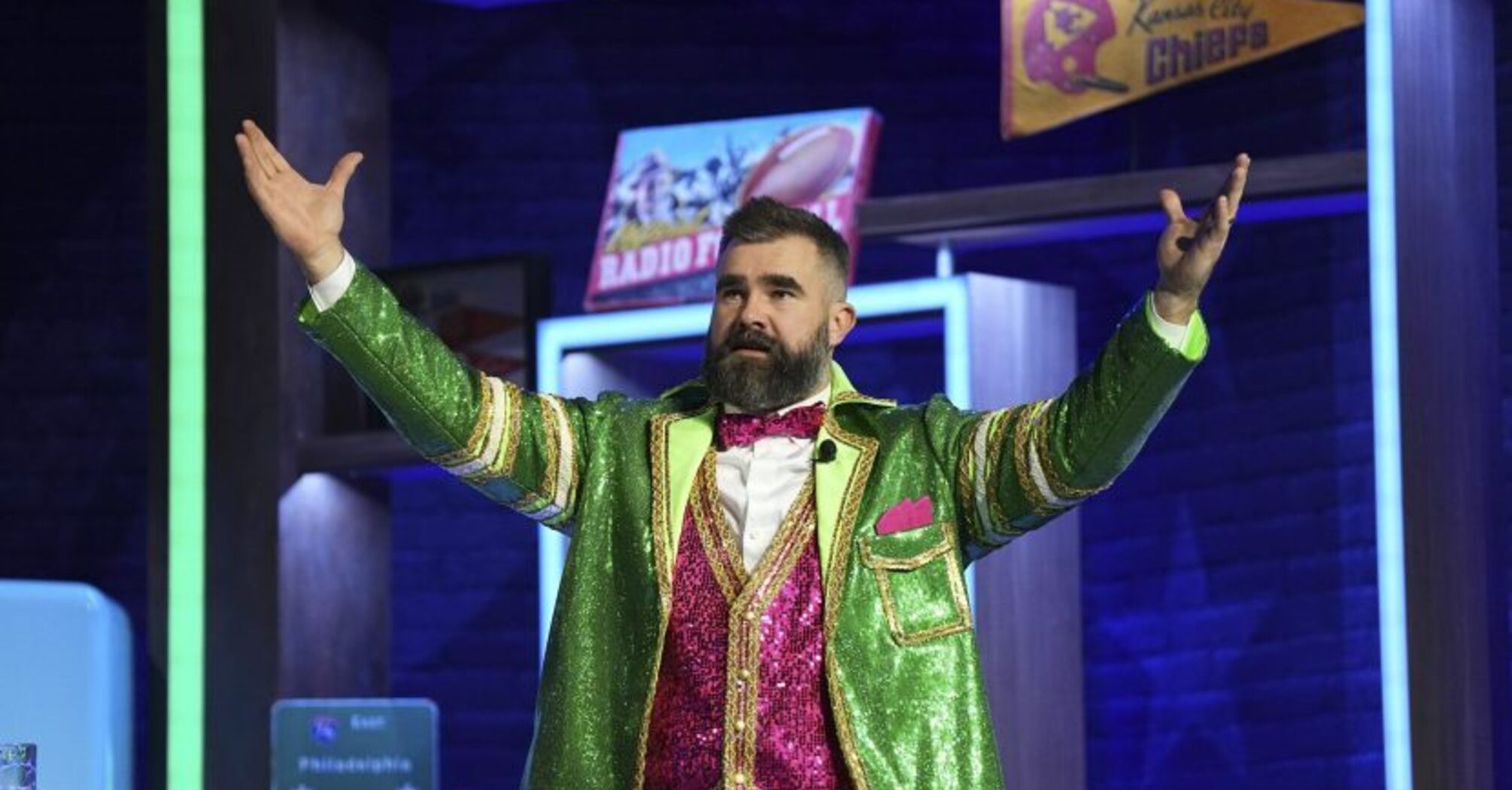 Jason Kelce Presents Late-Night Talk Show on ESPN